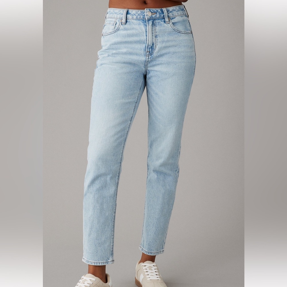AE Mom Jean Blue Breeze